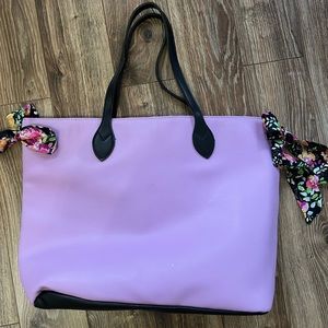 Purple purse